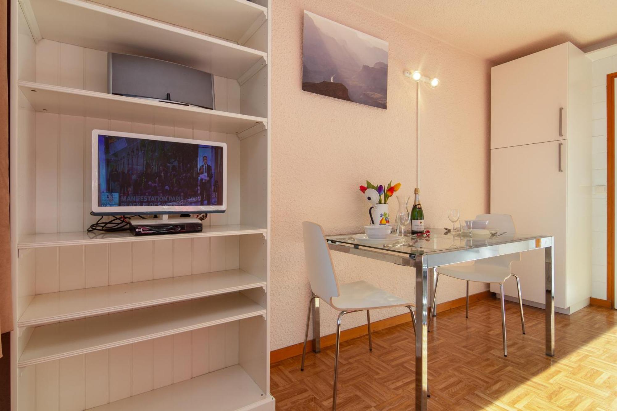 Residence Le Prarion 24A Ski In- Ski Out - Happy Rentals 레우쉬 외부 사진